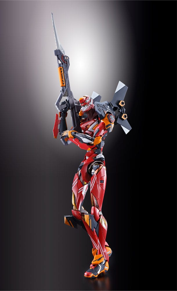 Neon Genesis Evangelion Metal Build Diecast Actionfigur Eva Production Model-02 30th with the Spear of Cassius 22 cm Figmas Yokina