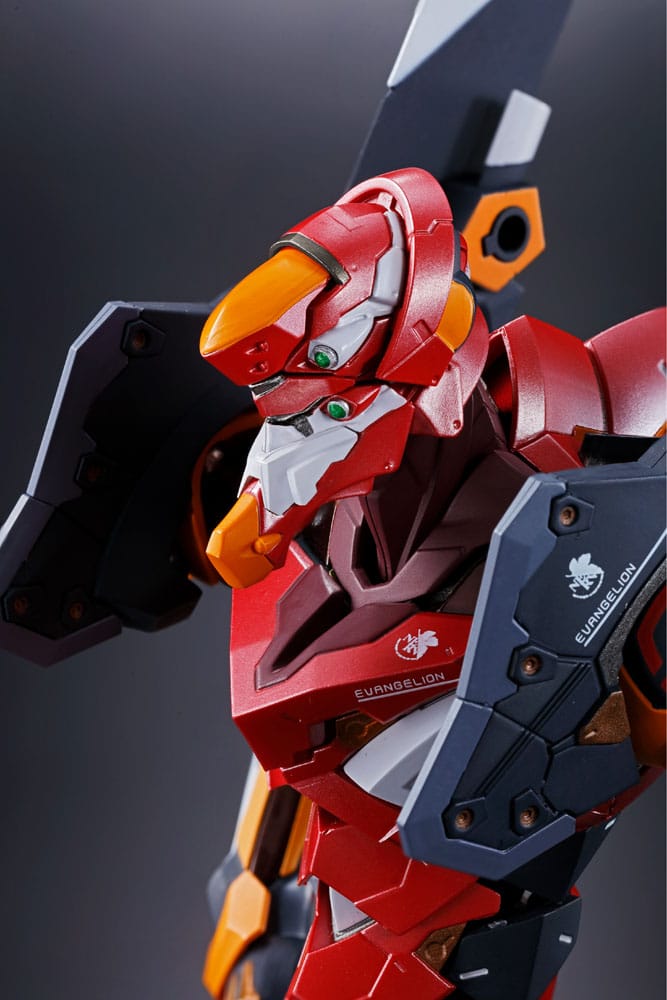 Neon Genesis Evangelion Metal Build Diecast Actionfigur Eva Production Model-02 30th with the Spear of Cassius 22 cm Figmas Yokina