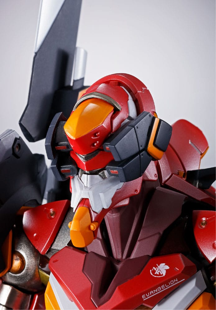 Neon Genesis Evangelion Metal Build Diecast Actionfigur Eva Production Model-02 30th with the Spear of Cassius 22 cm Figmas Yokina