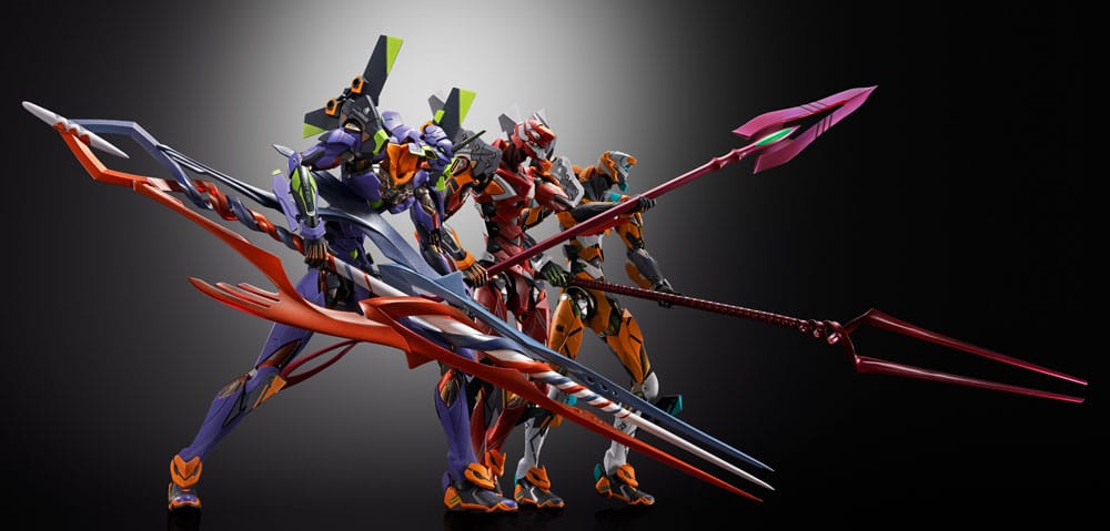 Neon Genesis Evangelion Metal Build Diecast Actionfigur Eva Test Type-00/00 30th with the Spear of Longinus 22 cm Figmas Yokina