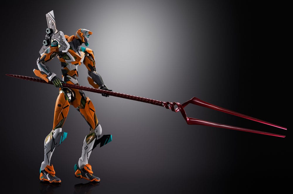 Neon Genesis Evangelion Metal Build Diecast Actionfigur Eva Test Type-00/00 30th with the Spear of Longinus 22 cm Figmas Yokina