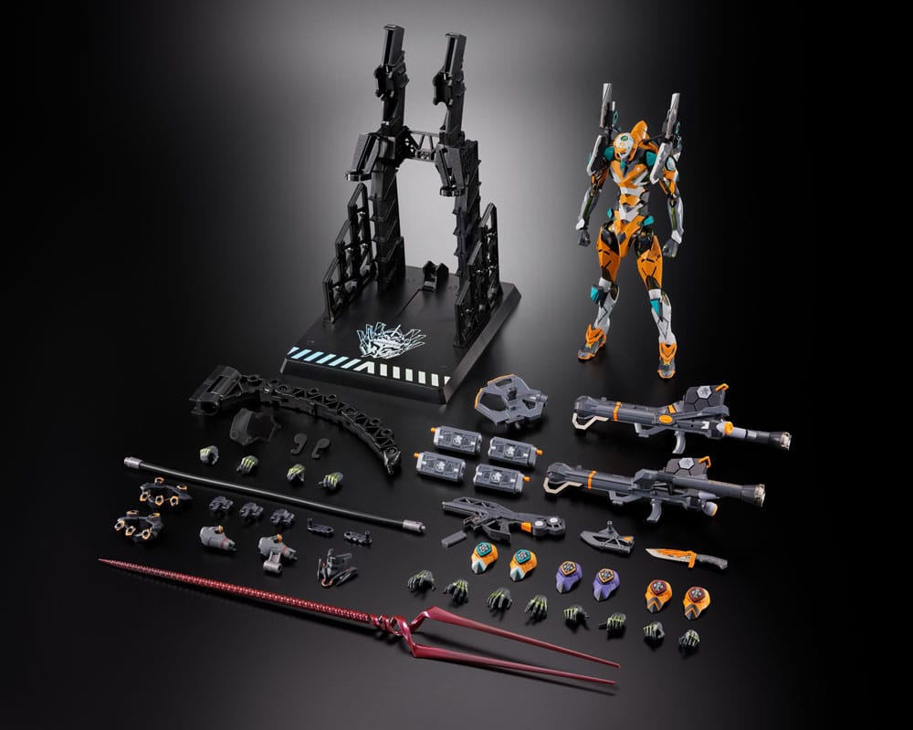 Neon Genesis Evangelion Metal Build Diecast Actionfigur Eva Test Type-00/00 30th with the Spear of Longinus 22 cm Figmas Yokina