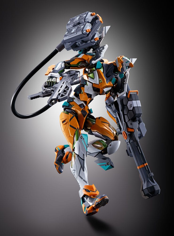 Neon Genesis Evangelion Metal Build Diecast Actionfigur Eva Test Type-00/00 30th with the Spear of Longinus 22 cm Figmas Yokina