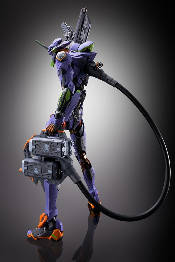 Neon Genesis Evangelion Metal Build Diecast Actionfigur Eva Test Type-00/00 30th with the Spear of Longinus 22 cm Figmas Yokina