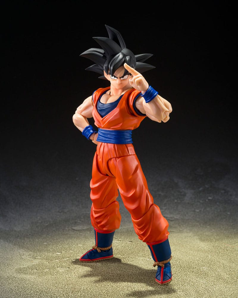 Dragon Ball Z S.H.Figuarts Actionfigur Son Goku (The Kind-Hearted Saiyan) 14 cm Figmas Yokina