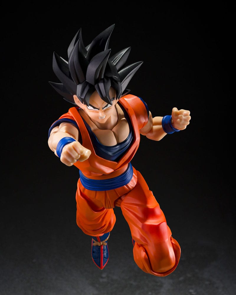 Dragon Ball Z S.H.Figuarts Actionfigur Son Goku (The Kind-Hearted Saiyan) 14 cm Figmas Yokina