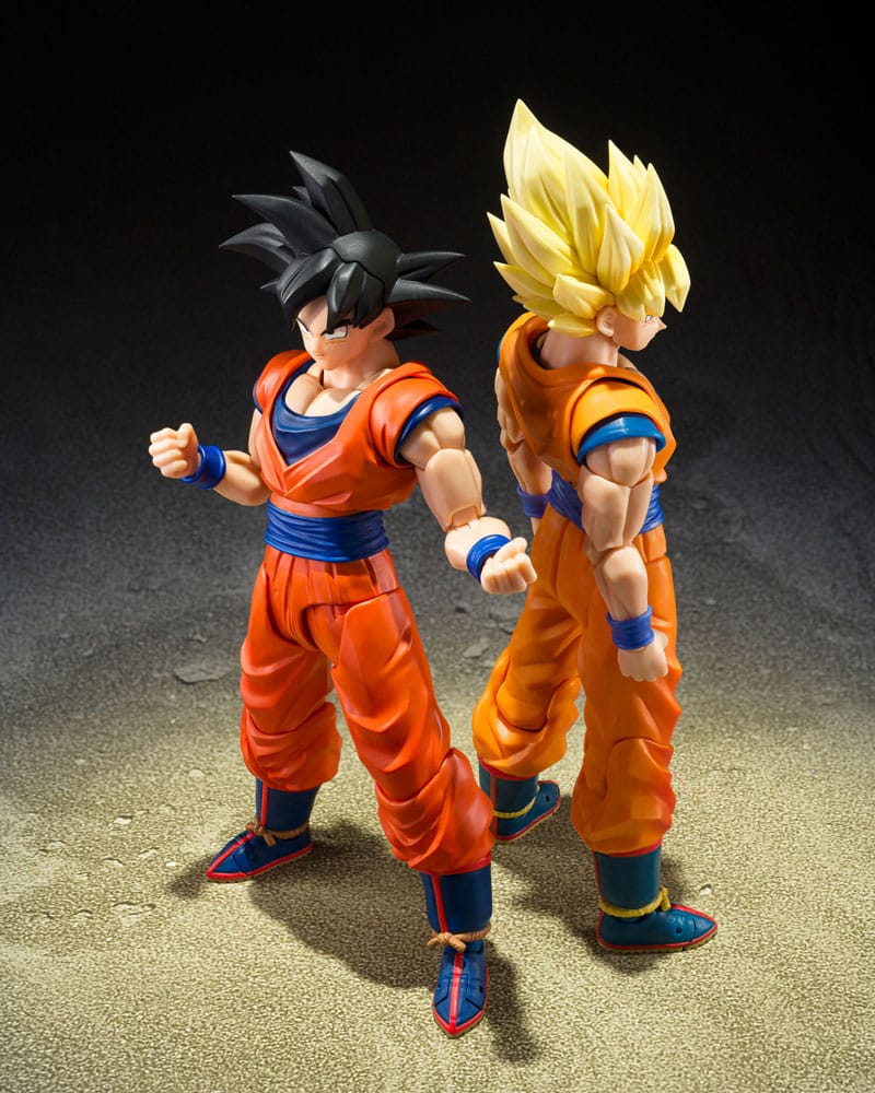 Dragon Ball Z S.H.Figuarts Actionfigur Son Goku (The Kind-Hearted Saiyan) 14 cm Figmas Yokina