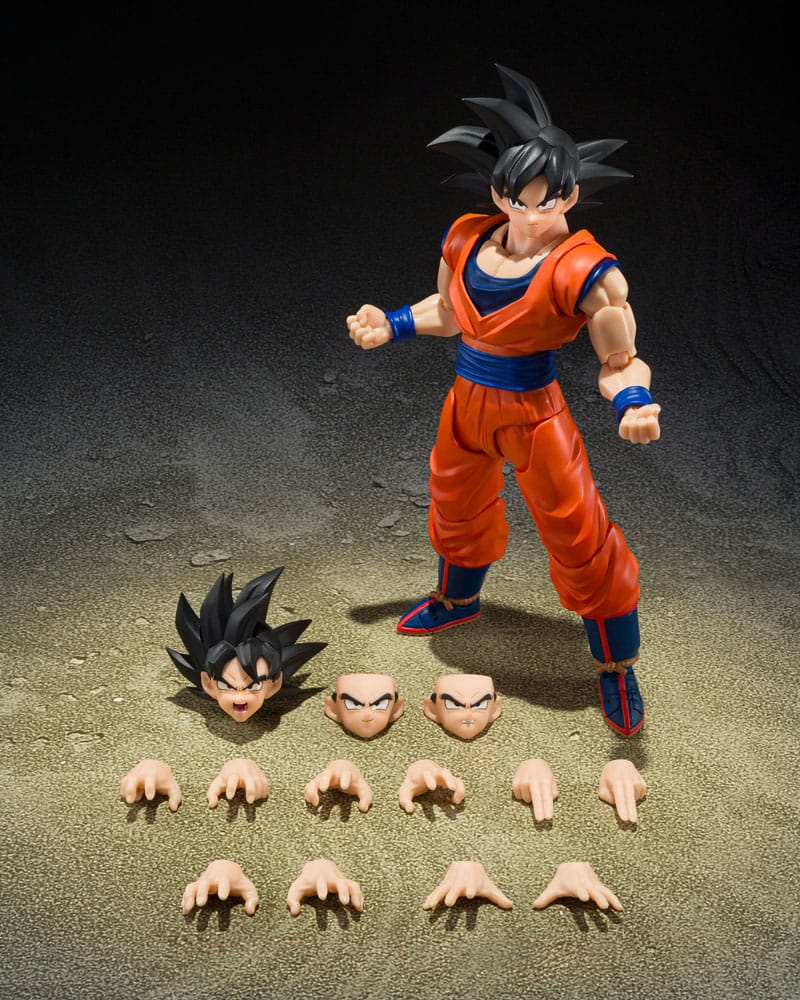 Dragon Ball Z S.H.Figuarts Actionfigur Son Goku (The Kind-Hearted Saiyan) 14 cm Figmas Yokina