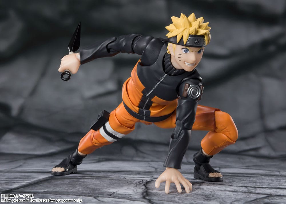 Naruto Shippuden S.H.Figuarts Actionfigur Naruto Uzumaki The Jinchuriki entrusted with Hope 15 cm Figmas Yokina
