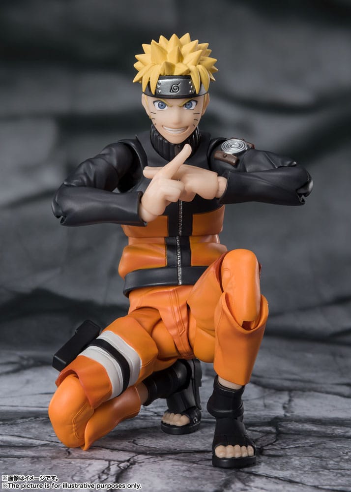 Naruto Shippuden S.H.Figuarts Actionfigur Naruto Uzumaki The Jinchuriki entrusted with Hope 15 cm Figmas Yokina