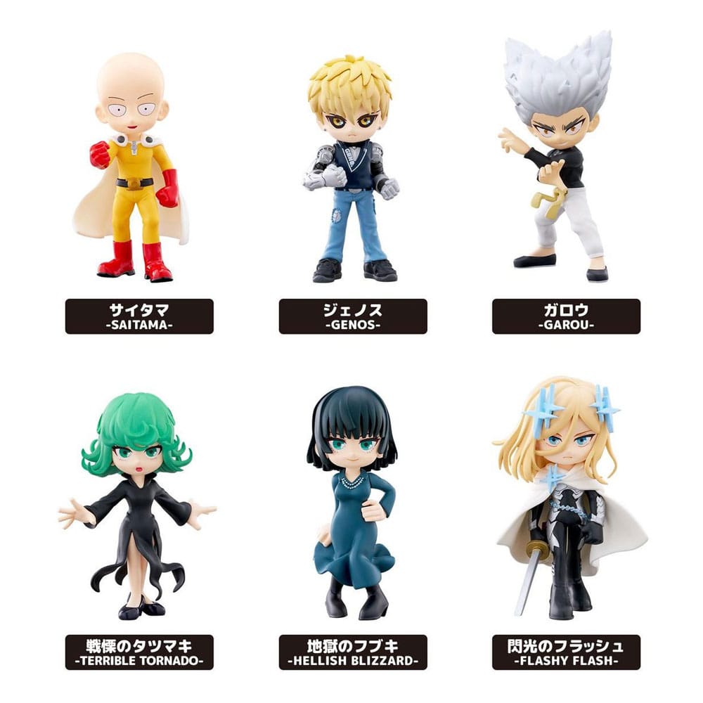 One Punch Man PalVerse PVC Figuren Vol. 02 9 cm Sortiment Minifiguren Yokina