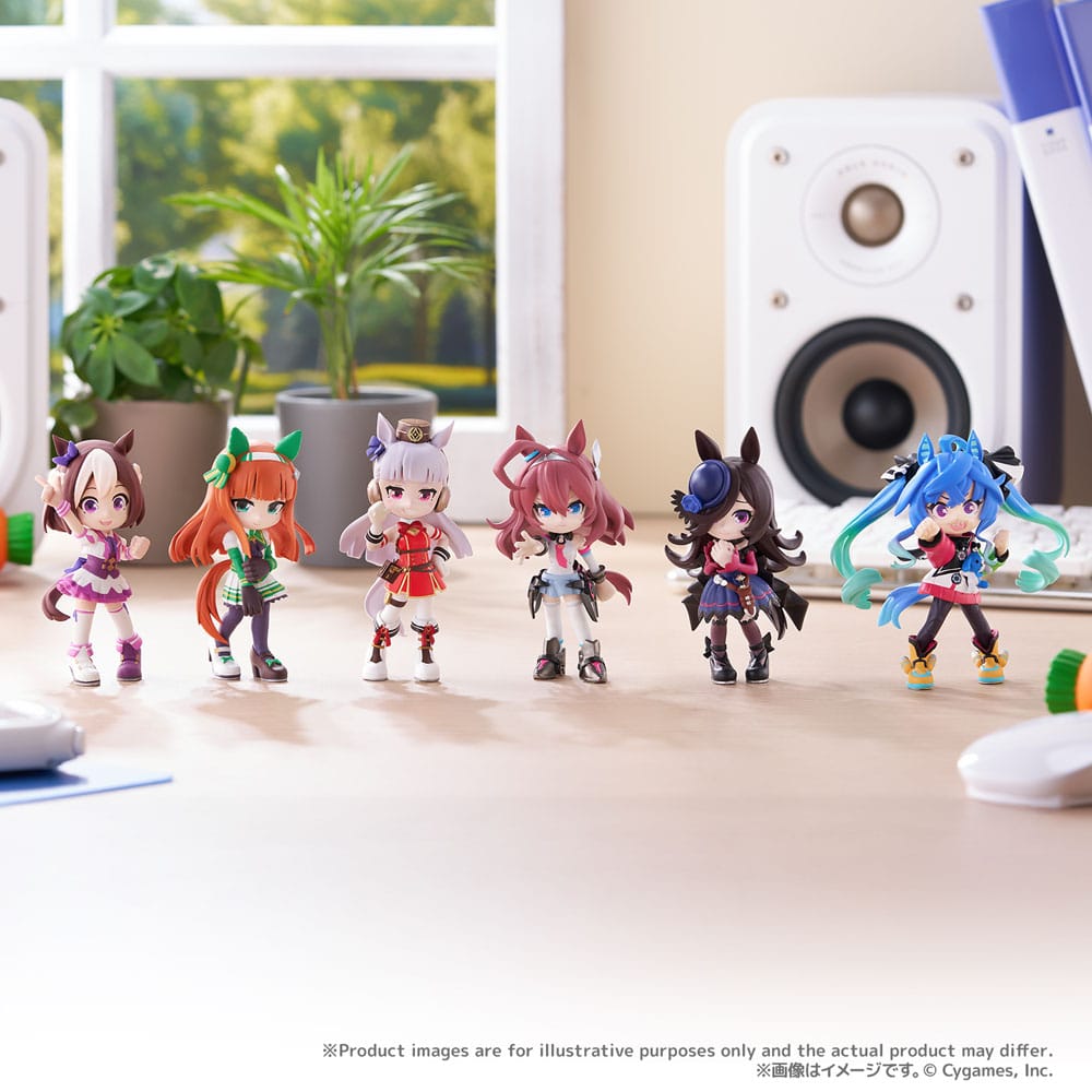 Uma Musume: Pretty Derby PalVerse 6 PVC Figuren Vol. 1 Blind Box 9 cm Minifiguren Yokina