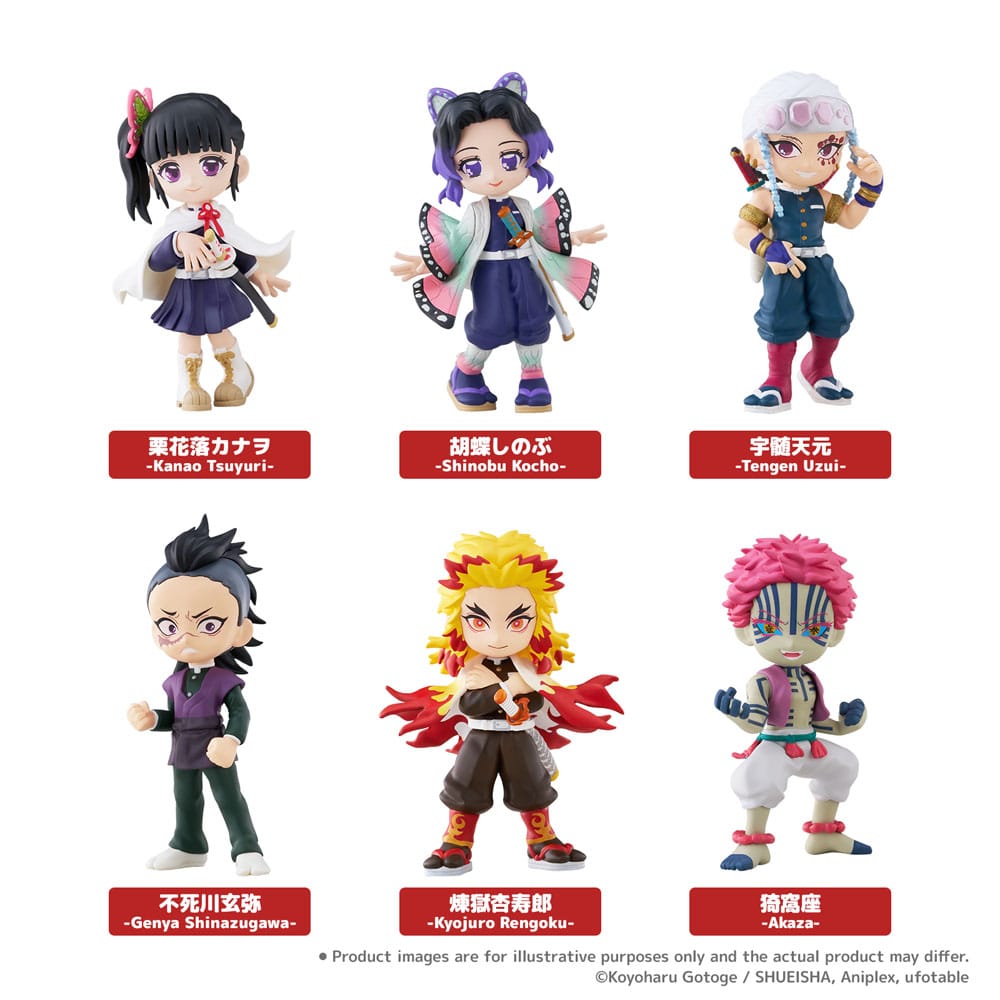 Demon Slayer: Kimetsu no Yaiba PalVerse PVC Figuren 9 cm Vol. 2 Minifiguren Yokina