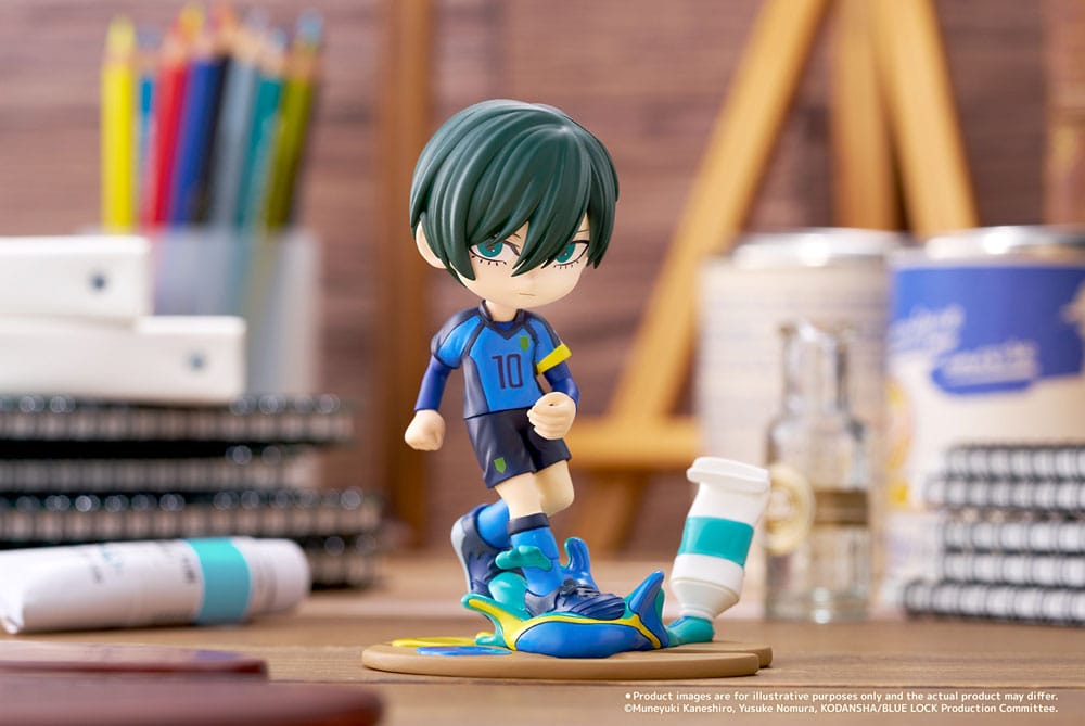 Blue Lock PalVerse PVC Statue Rin Itoshi 10 cm Prizefiguren Yokina
