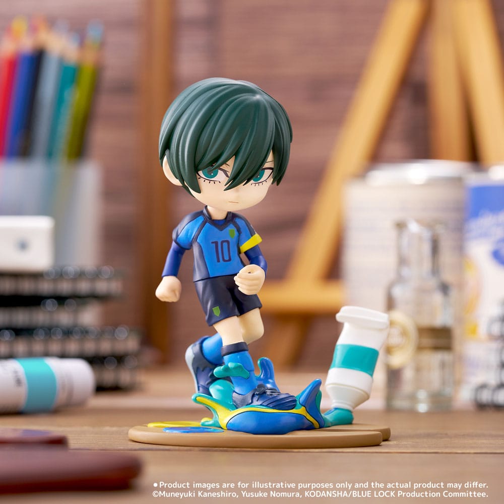 Blue Lock PalVerse PVC Statue Rin Itoshi 10 cm Prizefiguren Yokina