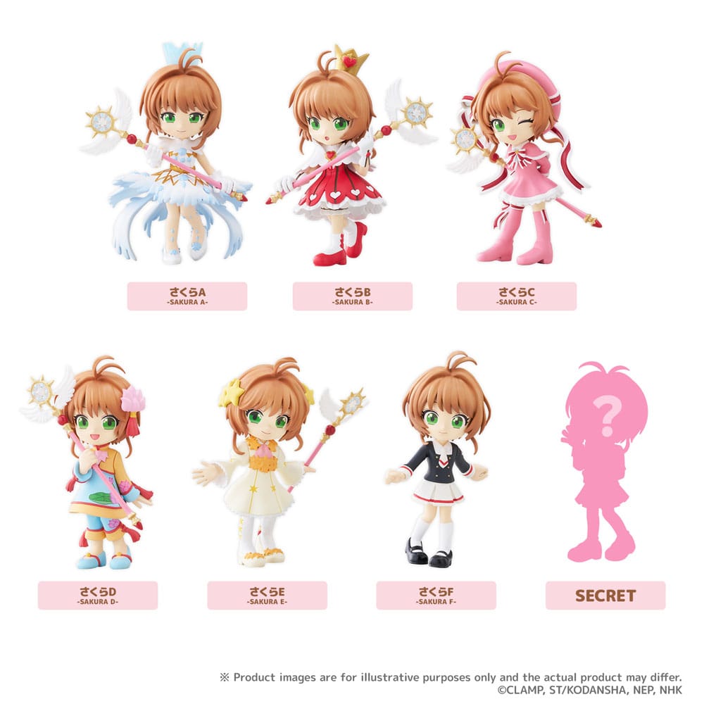 Cardcaptor Sakura: Clear Card PalVerse 6 PVC Figuren Vol. 1 Blind Box 9 cm Minifiguren Yokina