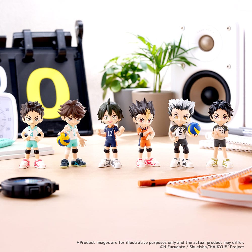 Haikyu!! 6 PalVerse PVC Figuren Vol.2 9 cm Minifiguren Yokina