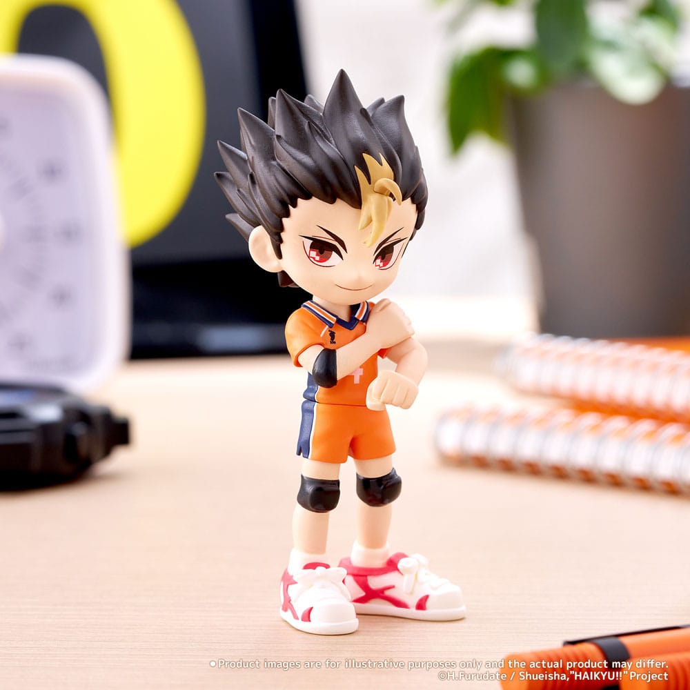 Haikyu!! 6 PalVerse PVC Figuren Vol.2 9 cm Minifiguren Yokina