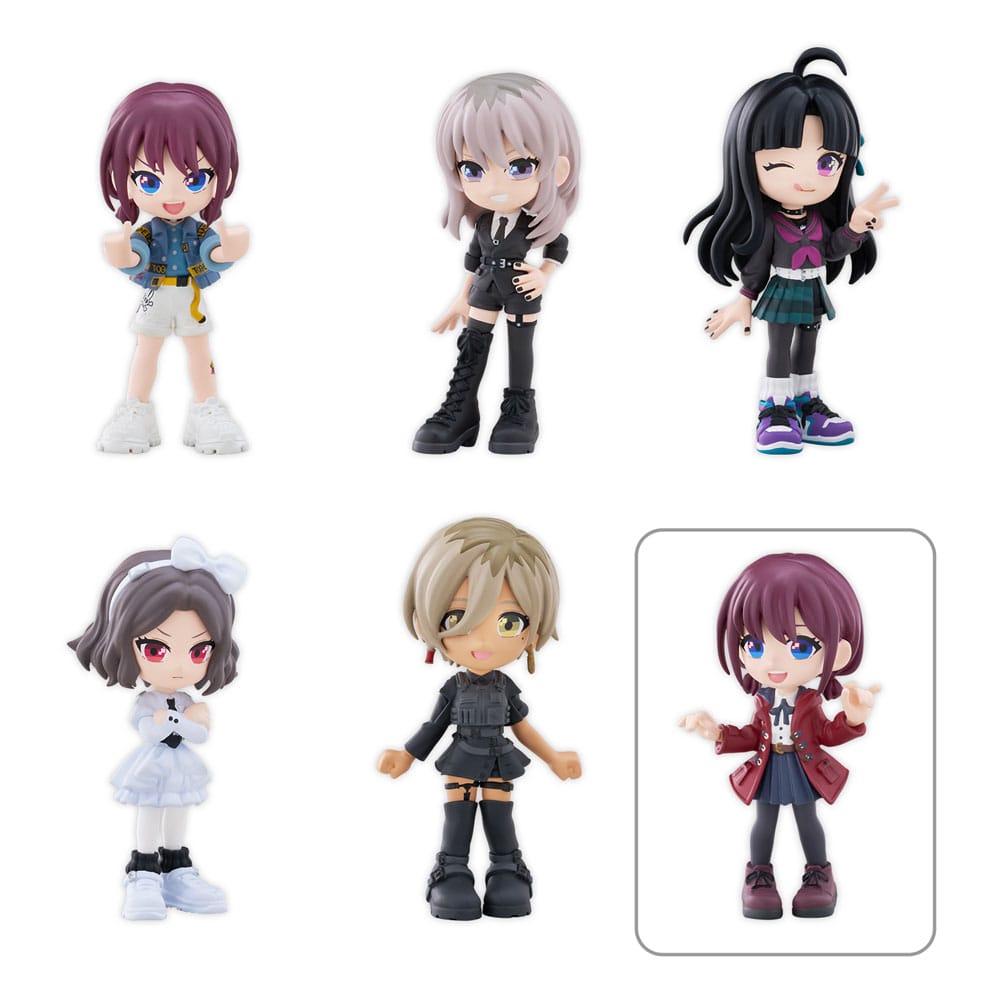 Girls Band Cry PalVerse PVC 6 Figuren 9 cm Minifiguren Yokina