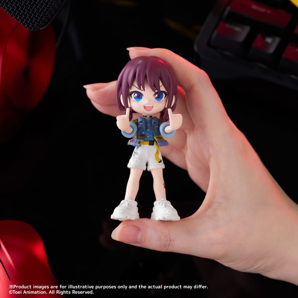 Girls Band Cry PalVerse PVC 6 Figuren 9 cm Minifiguren Yokina