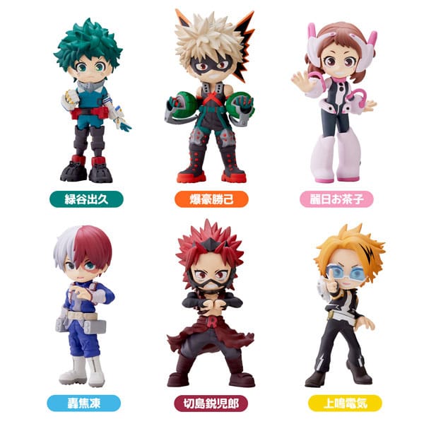 My Hero Academia 6 PalVerse PVC Figuren Vol. 1 9 cm Minifiguren Yokina