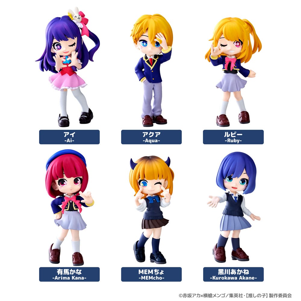 Oshi No Ko PalVerse PVC Figuren 9 cm Sortiment Minifiguren Yokina