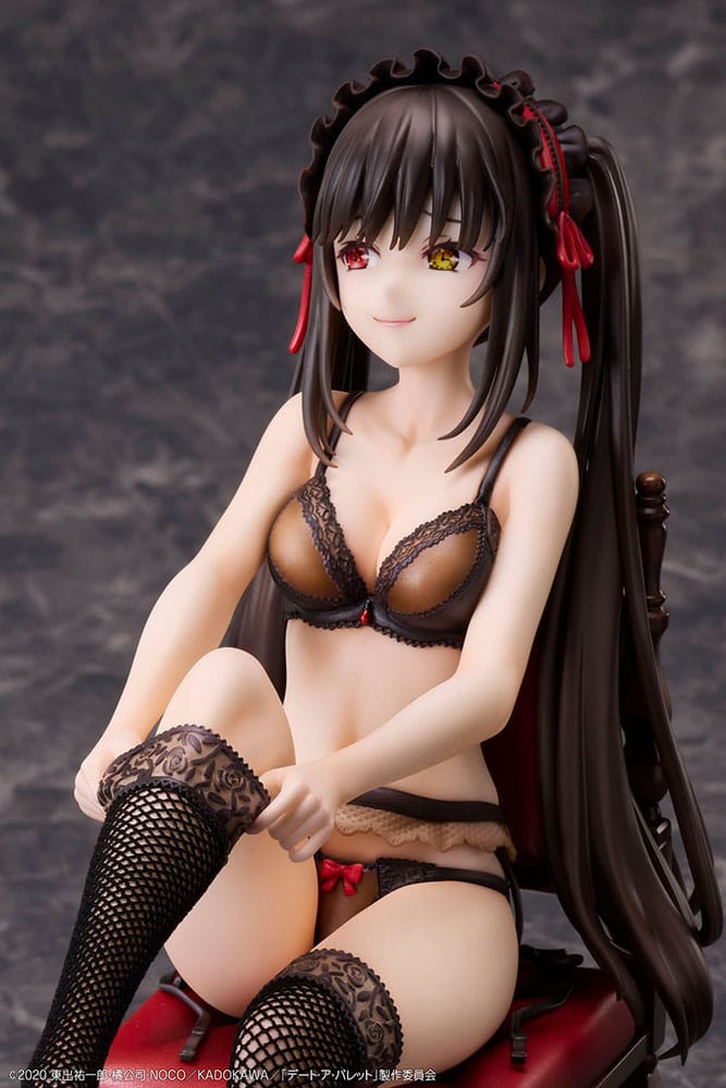 Date A Bullet PVC Statuen 1/7 Kurumi Tokisaki & White Queen 17 cm Scalefiguren Yokina