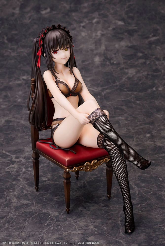 Date A Bullet PVC Statuen 1/7 Kurumi Tokisaki & White Queen 17 cm Scalefiguren Yokina