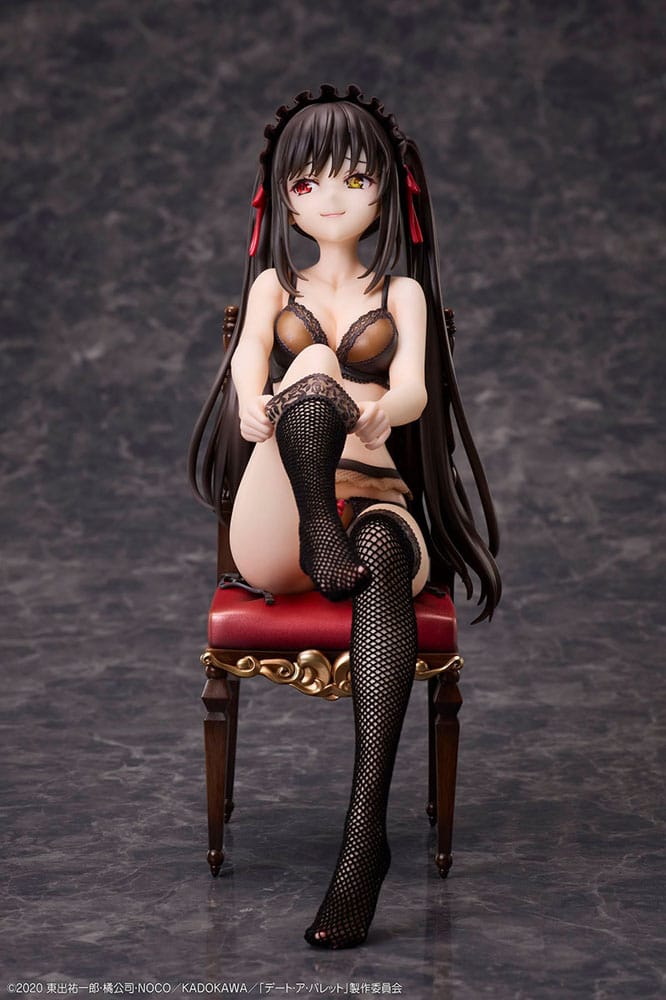 Date A Bullet PVC Statuen 1/7 Kurumi Tokisaki & White Queen 17 cm Scalefiguren Yokina