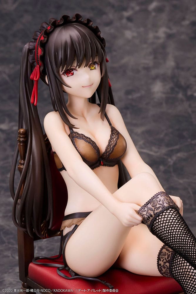 Date A Bullet PVC Statuen 1/7 Kurumi Tokisaki & White Queen 17 cm Scalefiguren Yokina