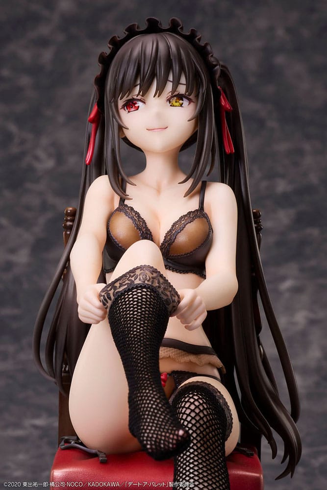 Date A Bullet PVC Statuen 1/7 Kurumi Tokisaki & White Queen 17 cm Scalefiguren Yokina