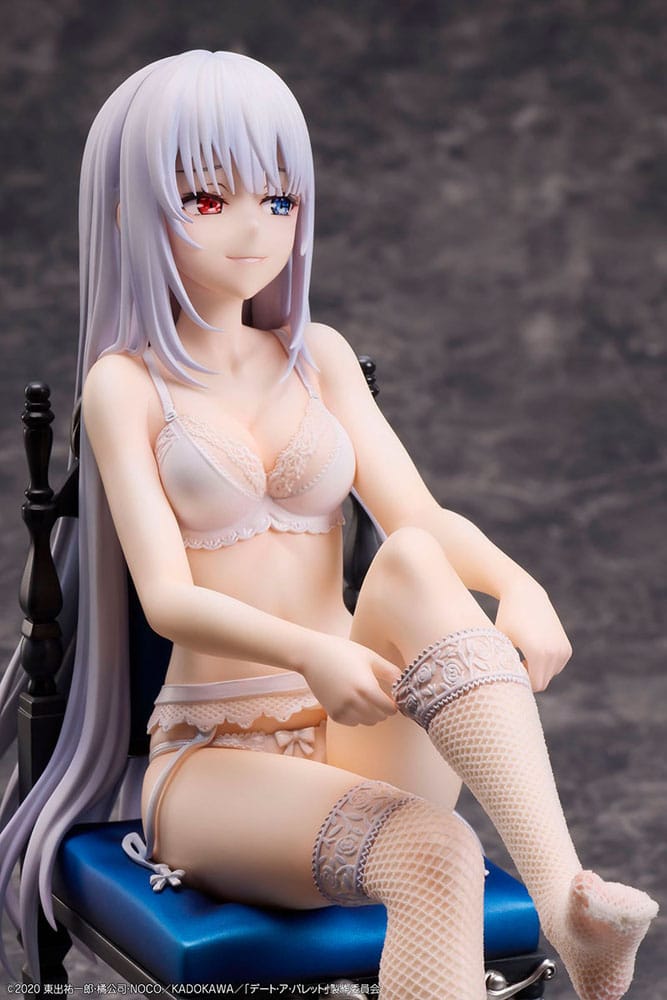 Date a Bullet PVC Statue 1/7 White Queen 17 cm Scalefiguren Yokina