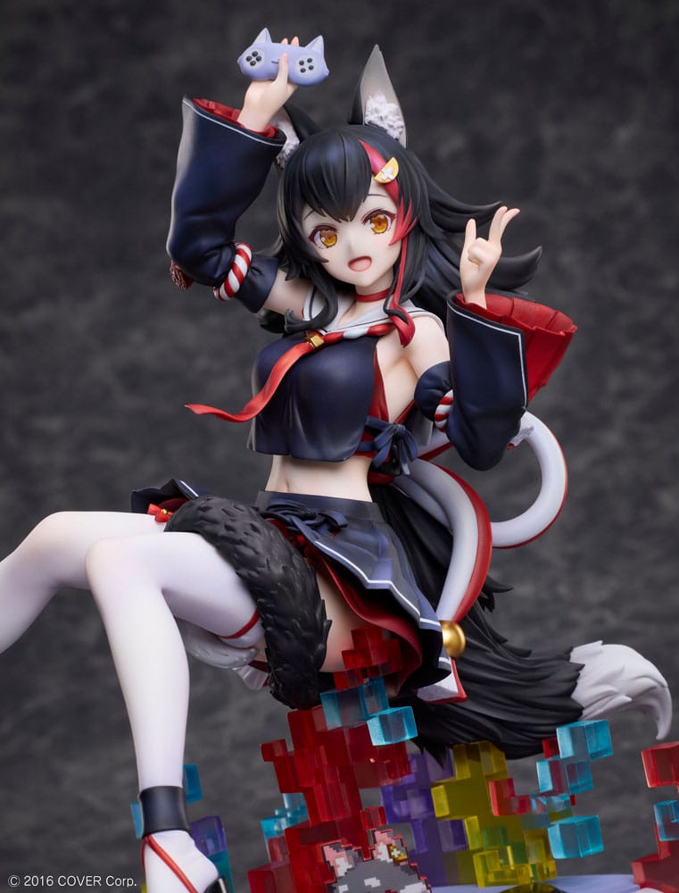 Hololive Production PVC Statue 1/7 Ookami Mio We Are Gamers Ver. 22 cm Scalefiguren Yokina