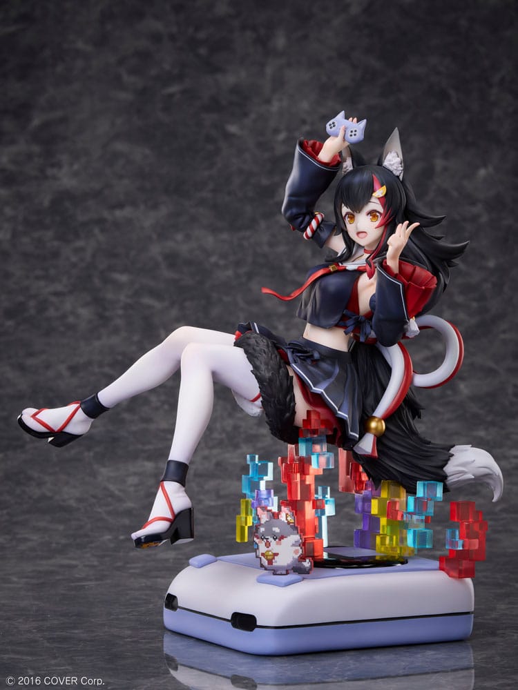 Hololive Production PVC Statue 1/7 Ookami Mio We Are Gamers Ver. 22 cm Scalefiguren Yokina