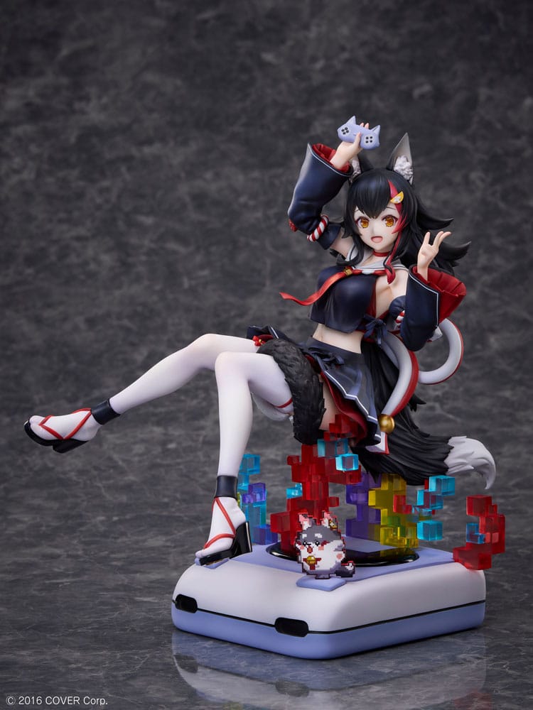 Hololive Production PVC Statue 1/7 Ookami Mio We Are Gamers Ver. 22 cm Scalefiguren Yokina