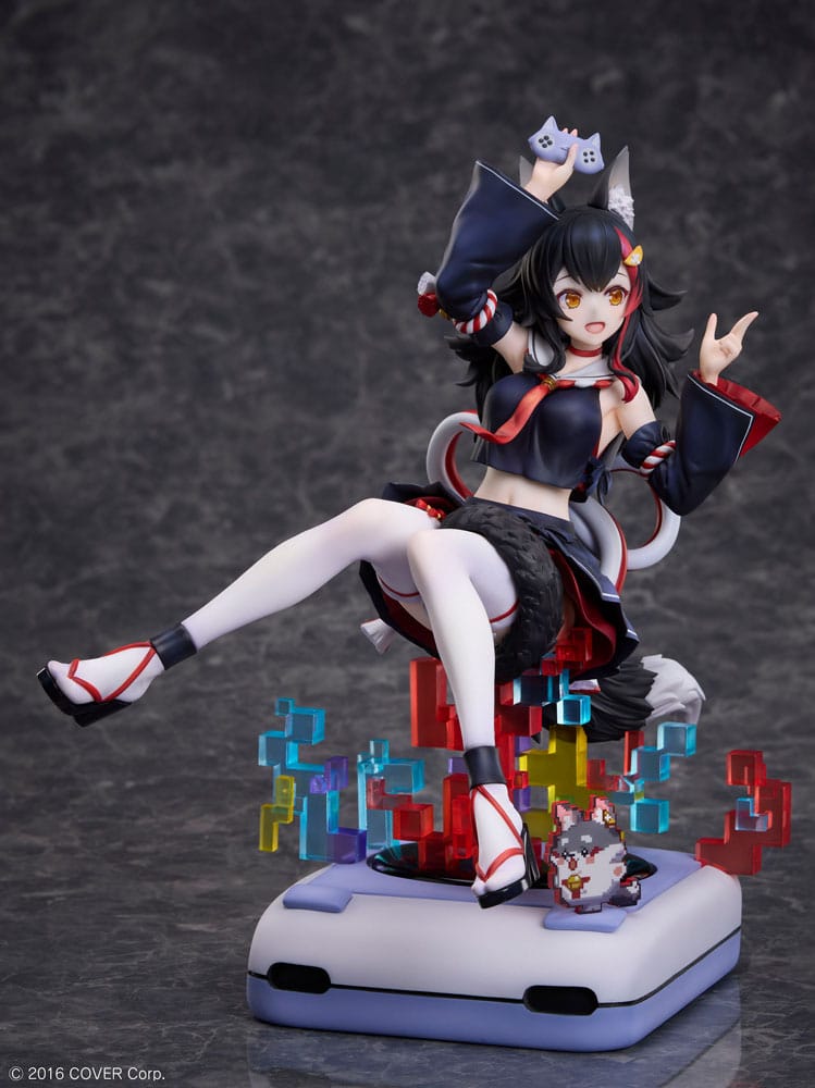 Hololive Production PVC Statue 1/7 Ookami Mio We Are Gamers Ver. 22 cm Scalefiguren Yokina