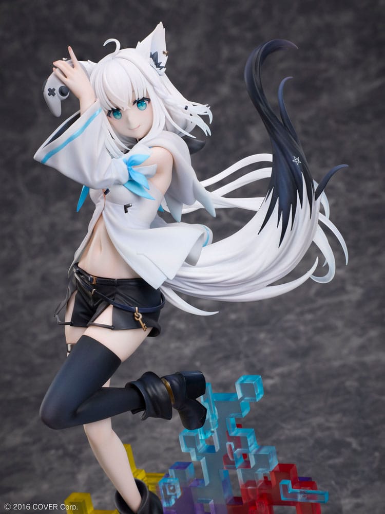 Hololive Production PVC Statue 1/7 Shirakami Fubuki We Are Gamers Ver. 26 cm Scalefiguren Yokina