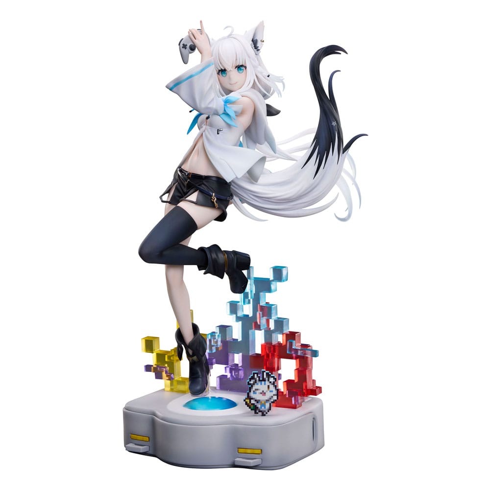 Hololive Production PVC Statue 1/7 Shirakami Fubuki We Are Gamers Ver. 26 cm Scalefiguren Yokina