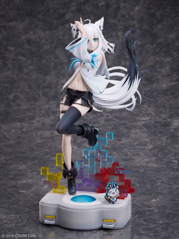Hololive Production PVC Statue 1/7 Shirakami Fubuki We Are Gamers Ver. 26 cm Scalefiguren Yokina