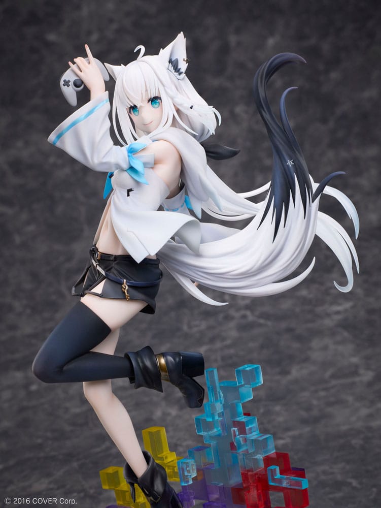 Hololive Production PVC Statue 1/7 Shirakami Fubuki We Are Gamers Ver. 26 cm Scalefiguren Yokina