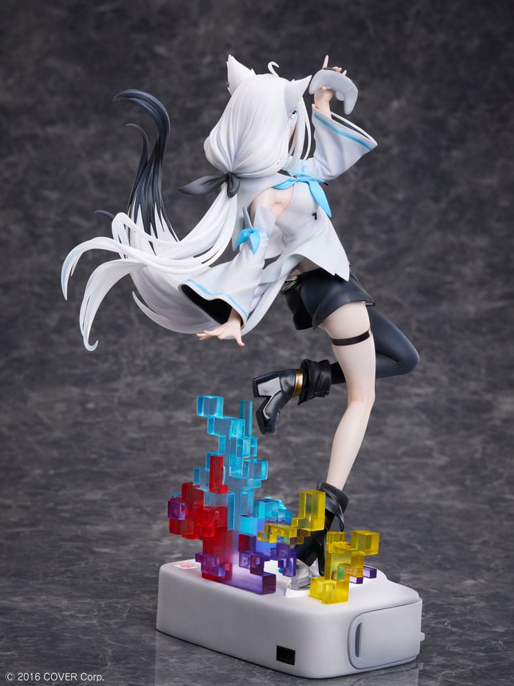Hololive Production PVC Statue 1/7 Shirakami Fubuki We Are Gamers Ver. 26 cm Scalefiguren Yokina