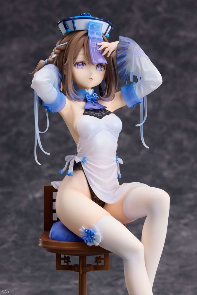 Original Character PVC Statue 1/7 Blue jiangshi Illustration by Anmi 21 cm Scalefiguren Yokina