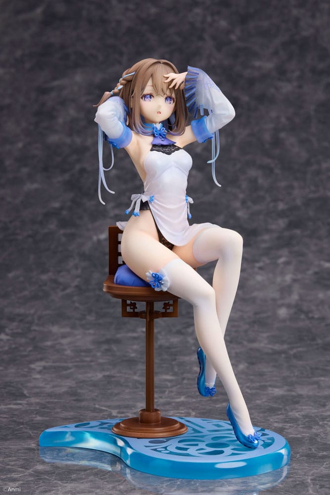 Original Character PVC Statue 1/7 Blue jiangshi Illustration by Anmi 21 cm Scalefiguren Yokina