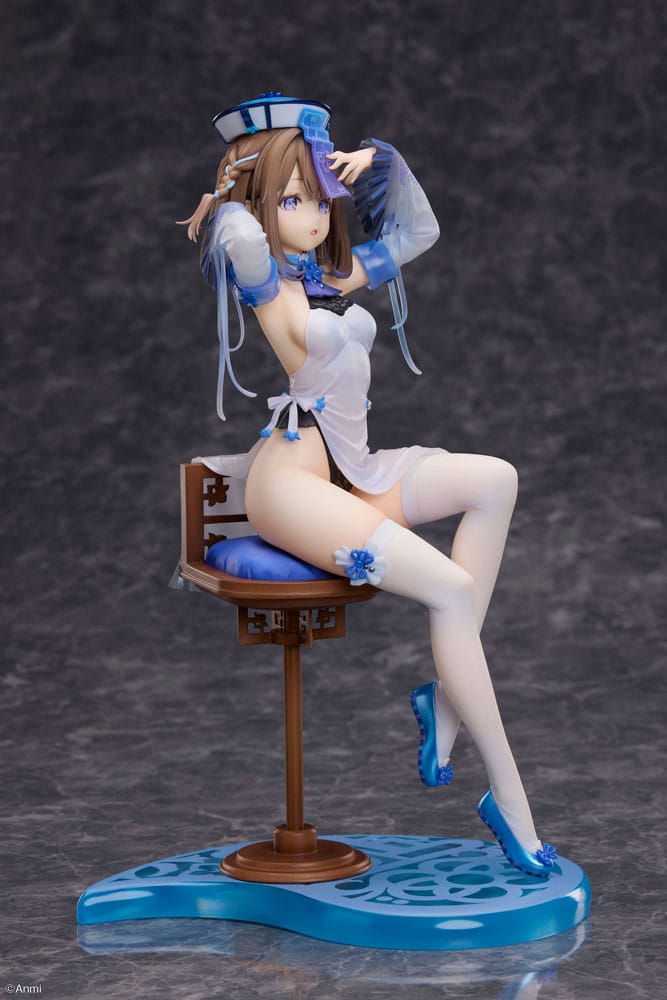Original Character PVC Statue 1/7 Blue jiangshi Illustration by Anmi 21 cm Scalefiguren Yokina