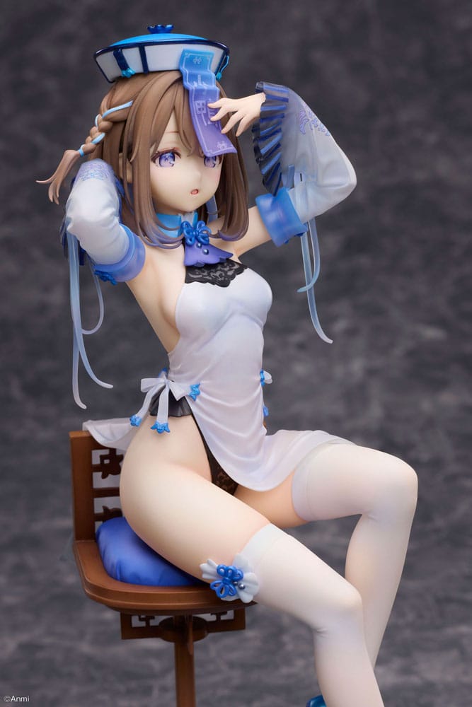 Original Character PVC Statue 1/7 Blue jiangshi Illustration by Anmi 21 cm Scalefiguren Yokina