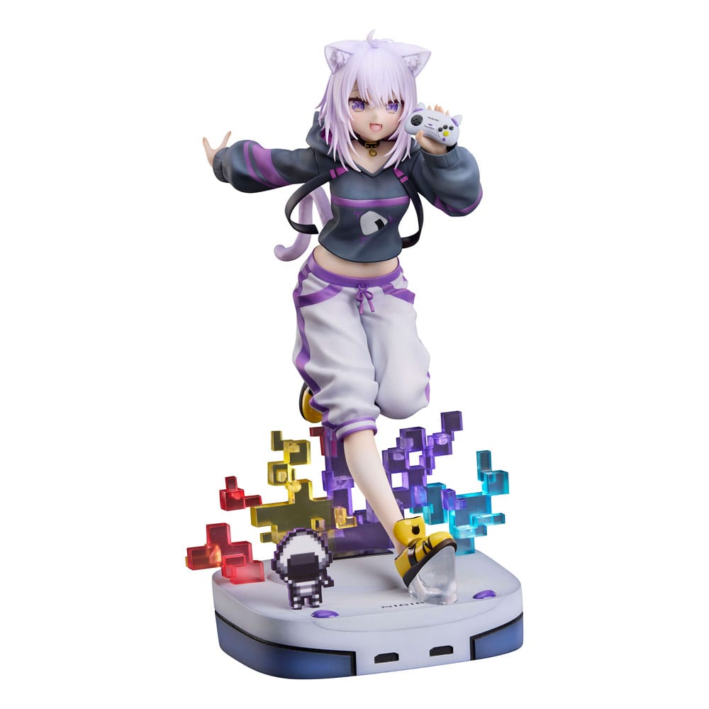 Hololive Production PVC Statue 1/7 Nekomata Okayu We Are Gamers Ver. 23 cm Scalefiguren Yokina