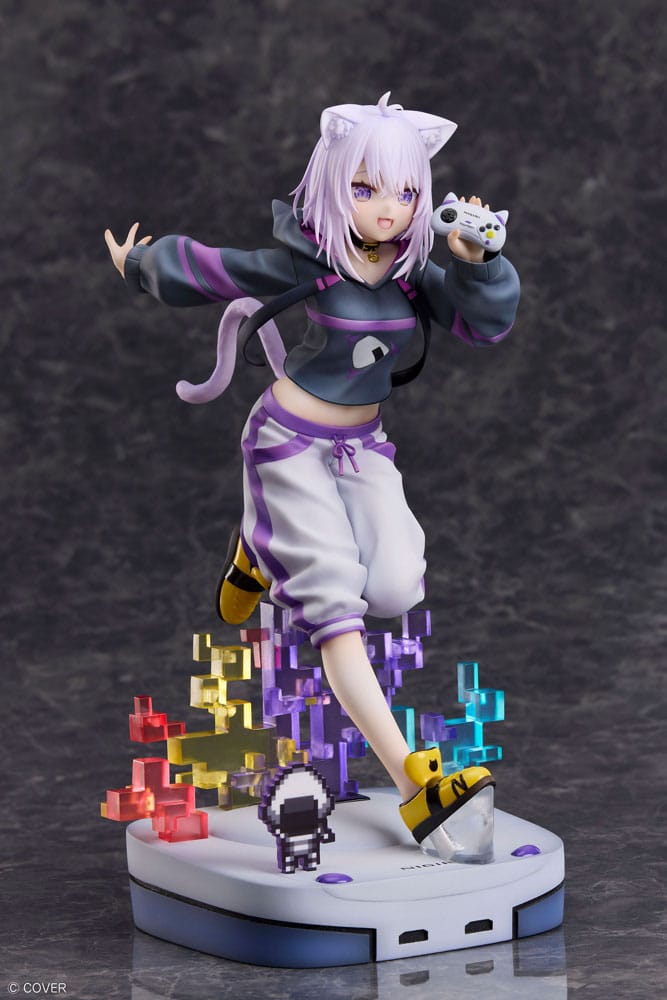 Hololive Production PVC Statue 1/7 Nekomata Okayu We Are Gamers Ver. 23 cm Scalefiguren Yokina