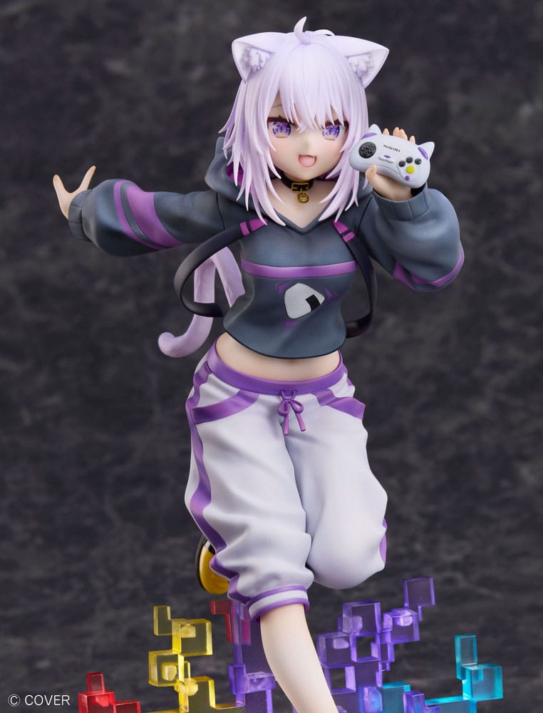 Hololive Production PVC Statue 1/7 Nekomata Okayu We Are Gamers Ver. 23 cm Scalefiguren Yokina