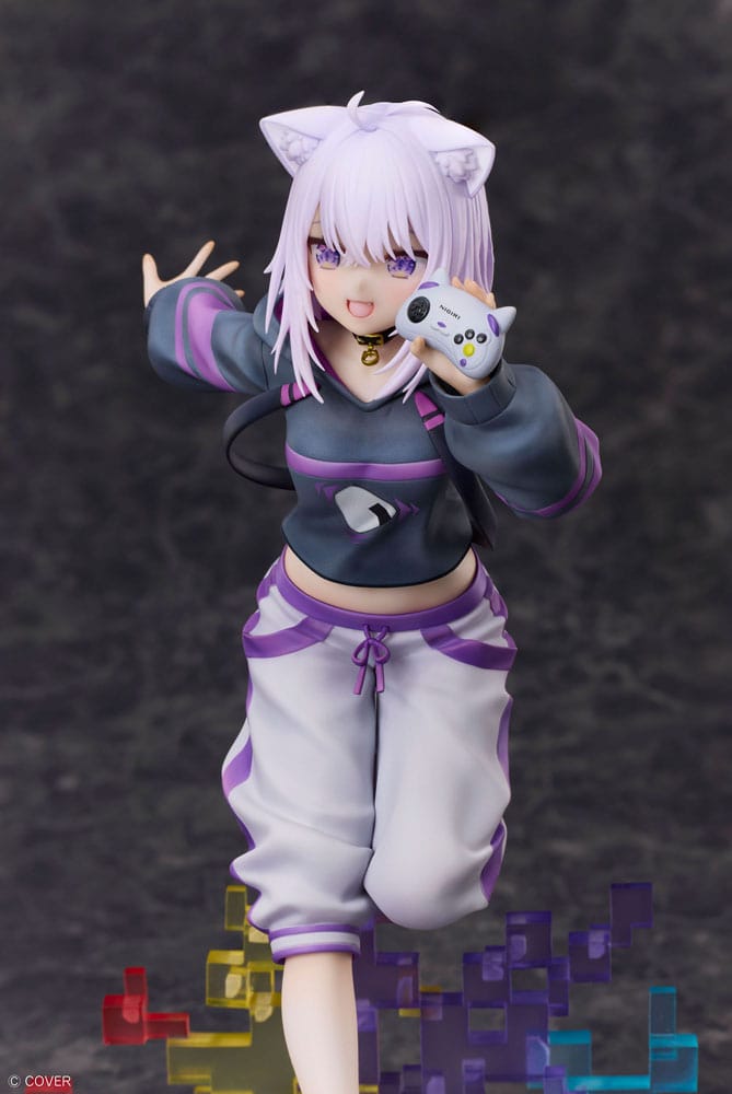 Hololive Production PVC Statue 1/7 Nekomata Okayu We Are Gamers Ver. 23 cm Scalefiguren Yokina