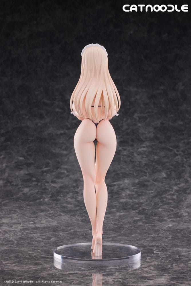 Original Character PVC Statue 1/6 Dosukebe Bikini wo Kitekureru Juujun na Maid-san Illustration by Himuka Yuzuki 27 cm Scalefiguren Yokina